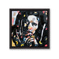 Bob Marley - Framed Canvas Print