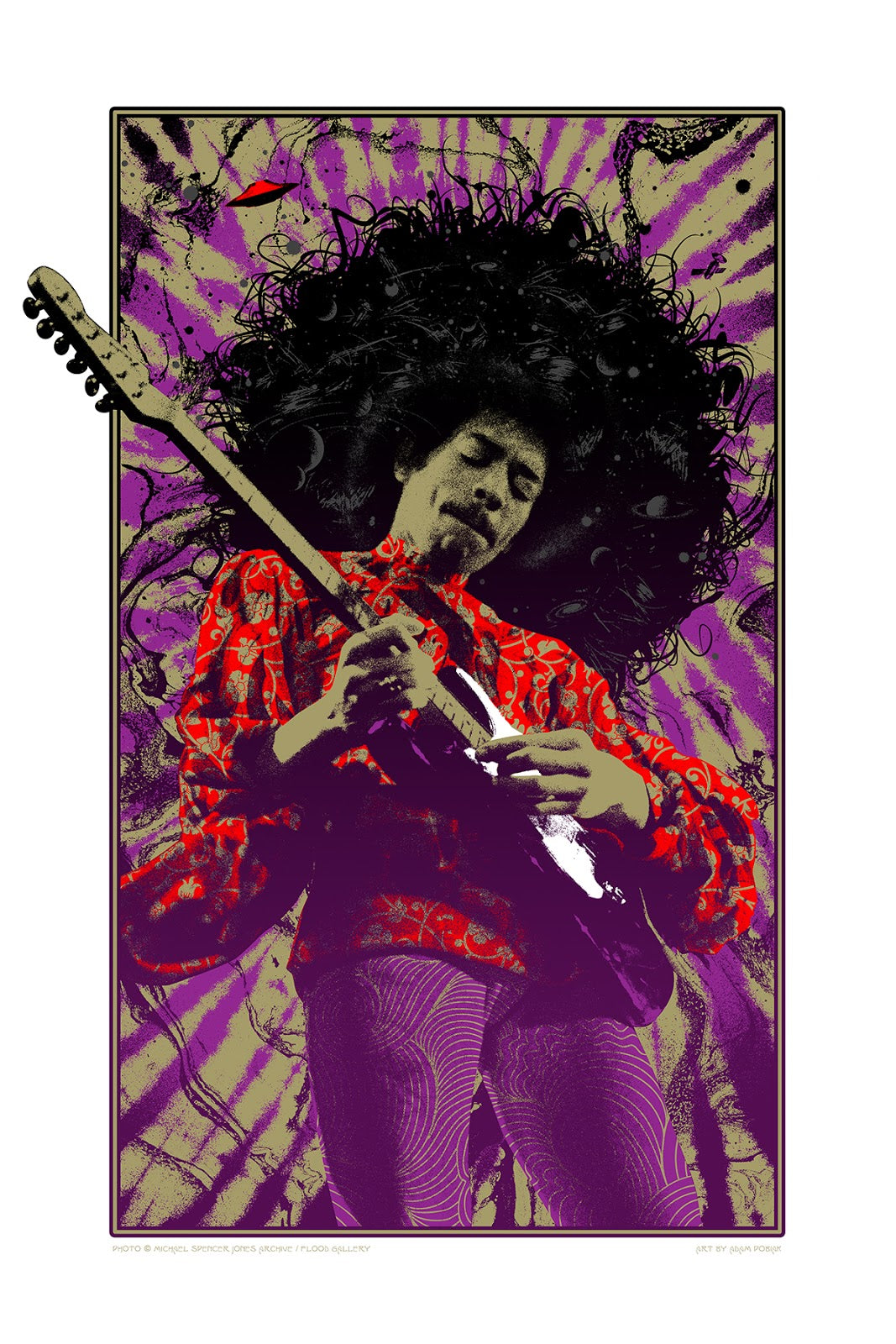 Jimi Hendrix Purple Haze - AP – 1 DROP GALLERY