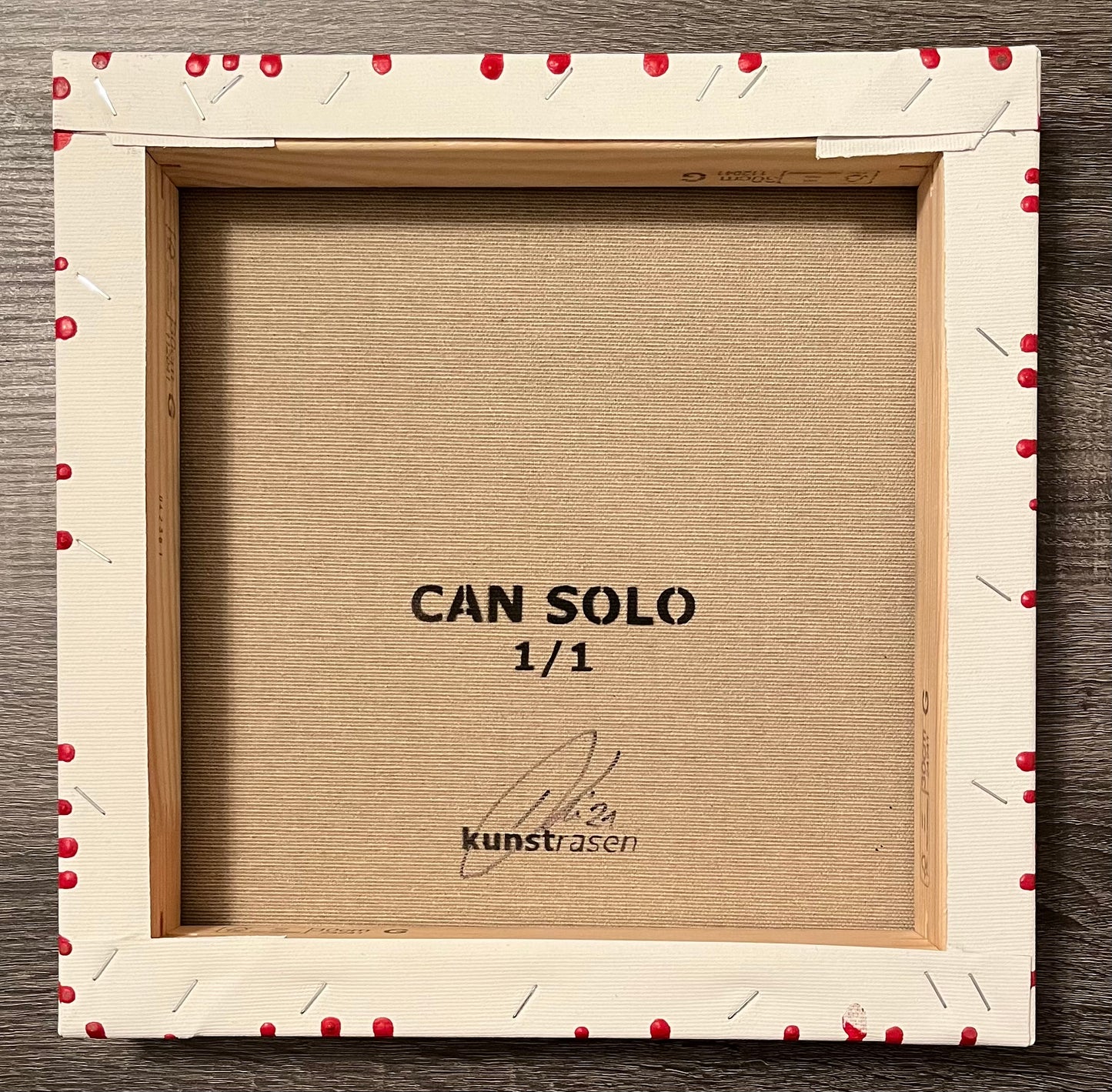 Can Solo - Canvas (Red) 1/1