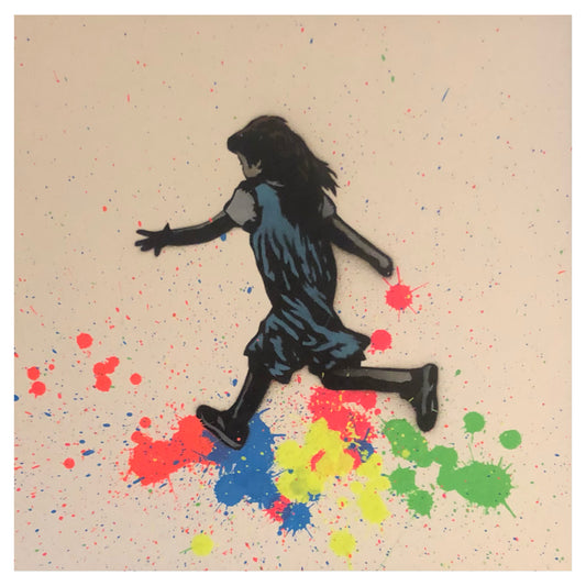 Skipping Stones Test print