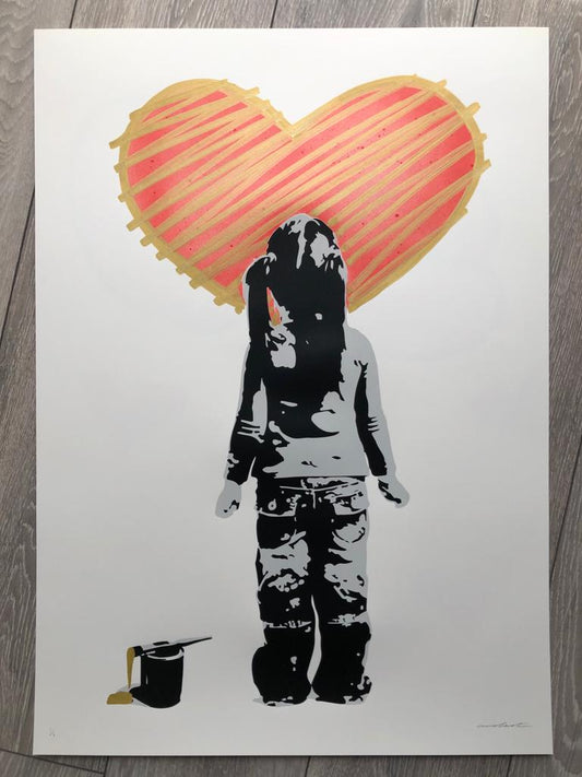 Paint Girl - Hand Finished 1/1