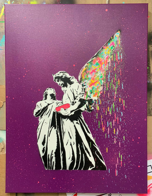 Spray for Love - Canvas