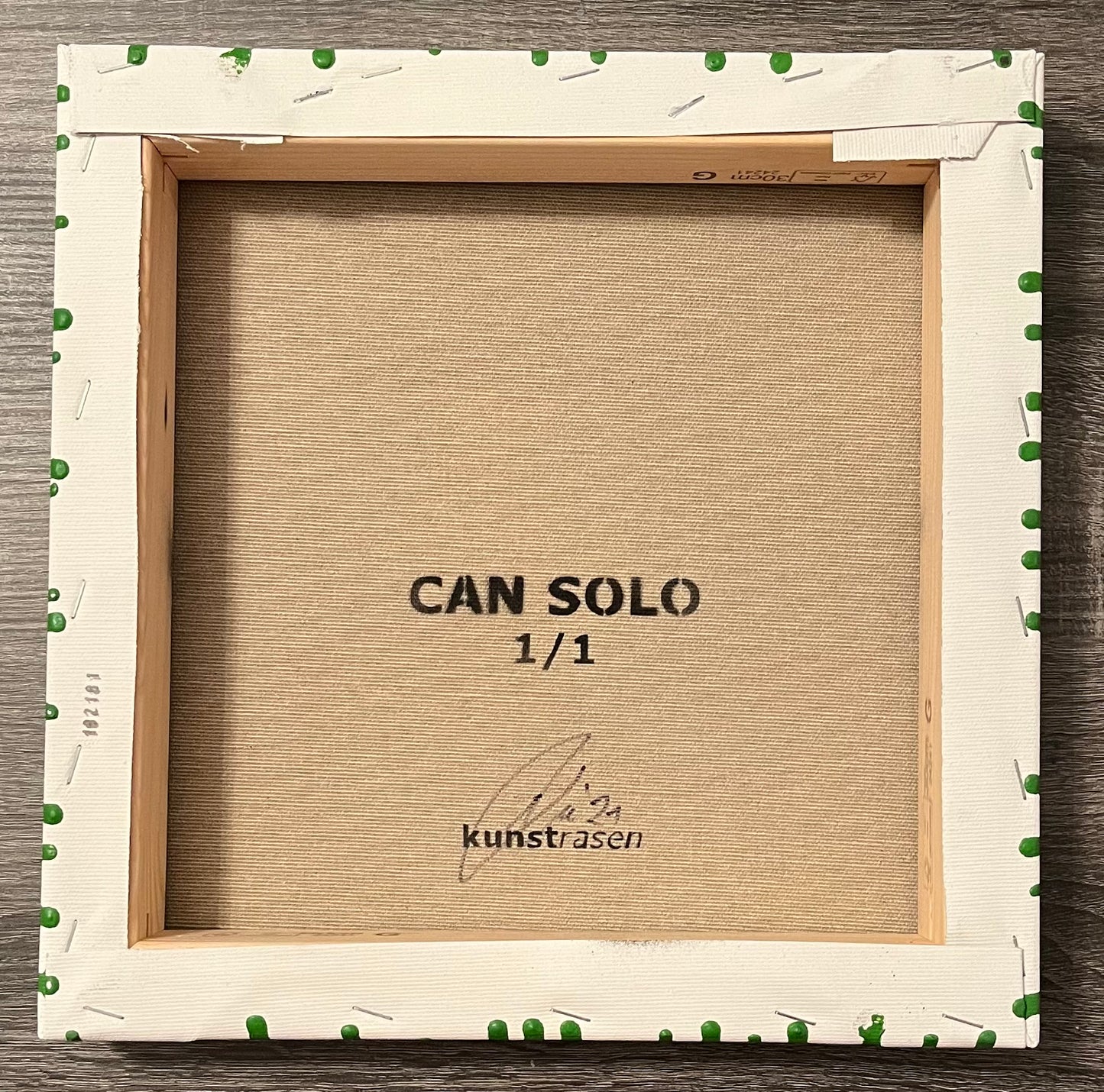 Can Solo - Canvas (Green) 1/1