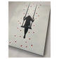 Swinging through Showers of Affection - Wood Panel
