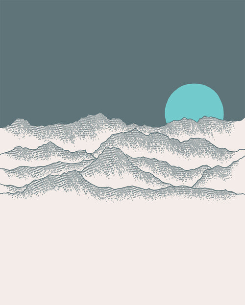 Mountain Moon - White Sands Edition
